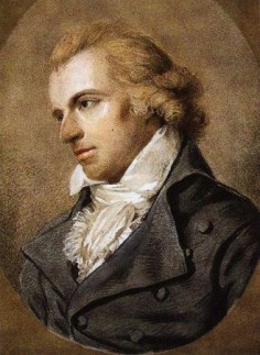 Friedrich Schiller, Gemälde von Ludovike Simanowiz (1794)