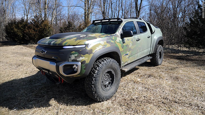 Chevrolet ZH2, jest cichy, nie grzeje się i jeździ na ... Chevrolet ZH2, jest cichy, nie grzeje się i jeździ na ...