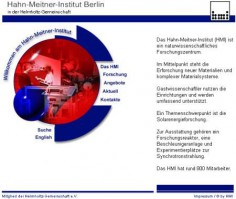 Witryna Hahn-Meitner-Institut