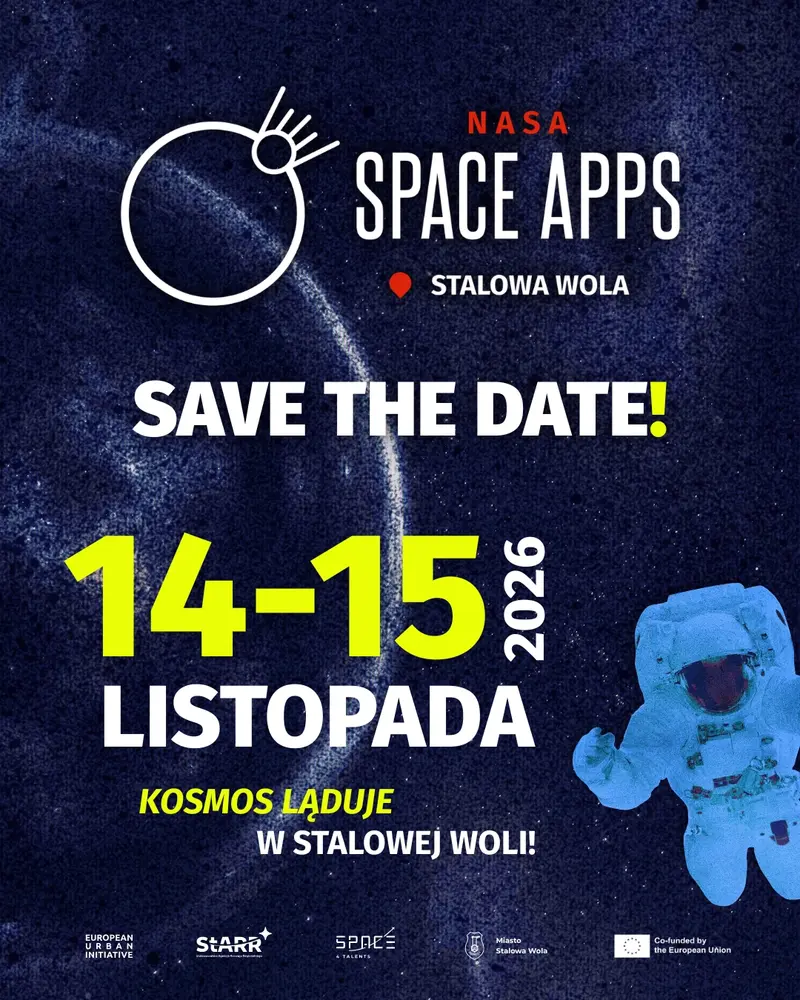 Zapraszamy na NASA Space Apps Challenge 2026! Stalowa Wola czeka!