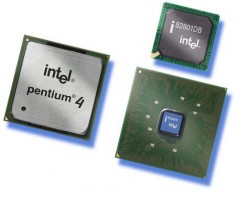 Procesor Pentium 4 i chipset 845E (mostki południowy i północny)© Intel
