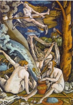 Hand Baldung Grien, Czarownice (1508)