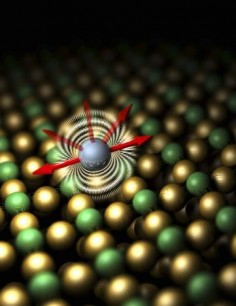 Pamięć zbudowana z pojedynczego atomu© IBM