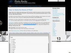 Pluto Rocks