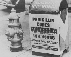 Reklama penicyliny jako środka na rzeżączkę