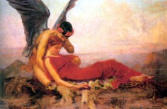 Obraz przedstawiający Morfeusza, greckiego boga snu