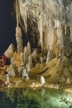 Jaskinia Lechuguilla w Nowym Meksyku
