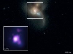 X-ray: NASA/CXC/George Mason Univ./R. Pfeifle et al.; Optical: SDSS & NASA/STScI