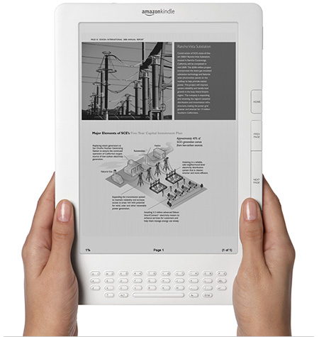 Amazon pokazał Kindle DX
