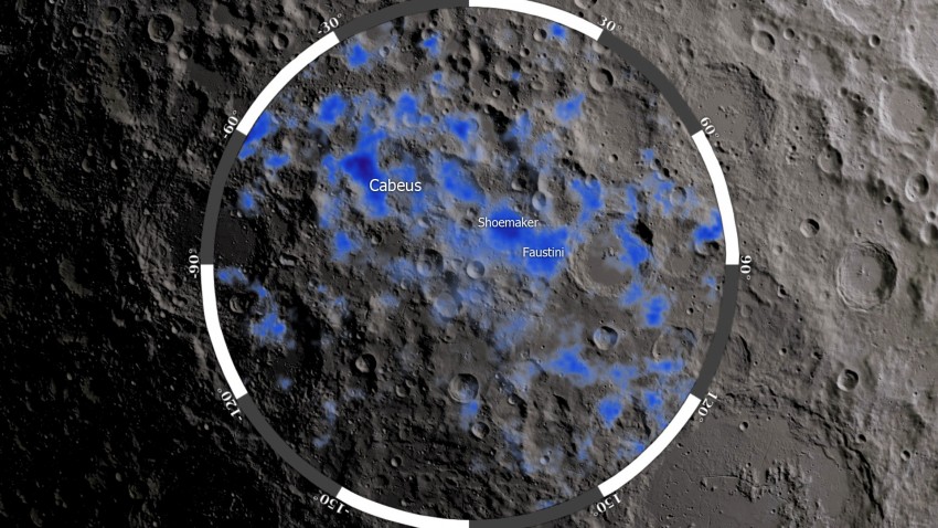 There is much less water on the Moon than previously thought