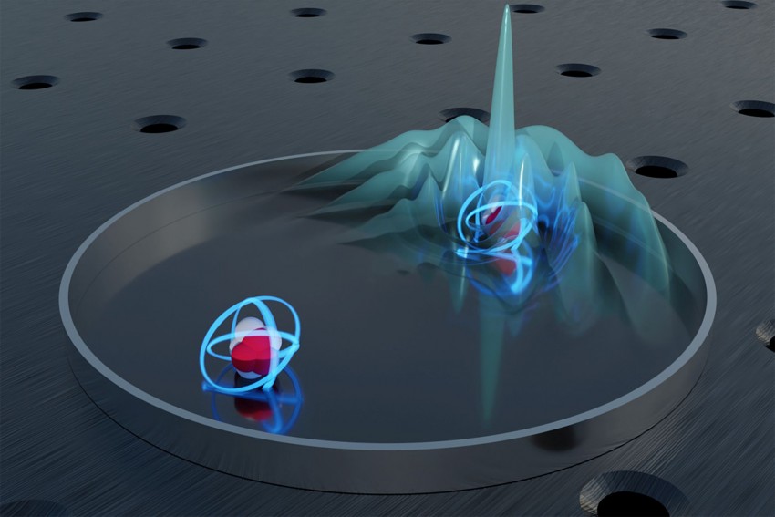 Atomic ping-pong with photons is possible