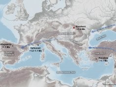 CAS, Garba et al. „East-to-west human dispersal into Europe 1.4 million years ago”. Nature (2024)