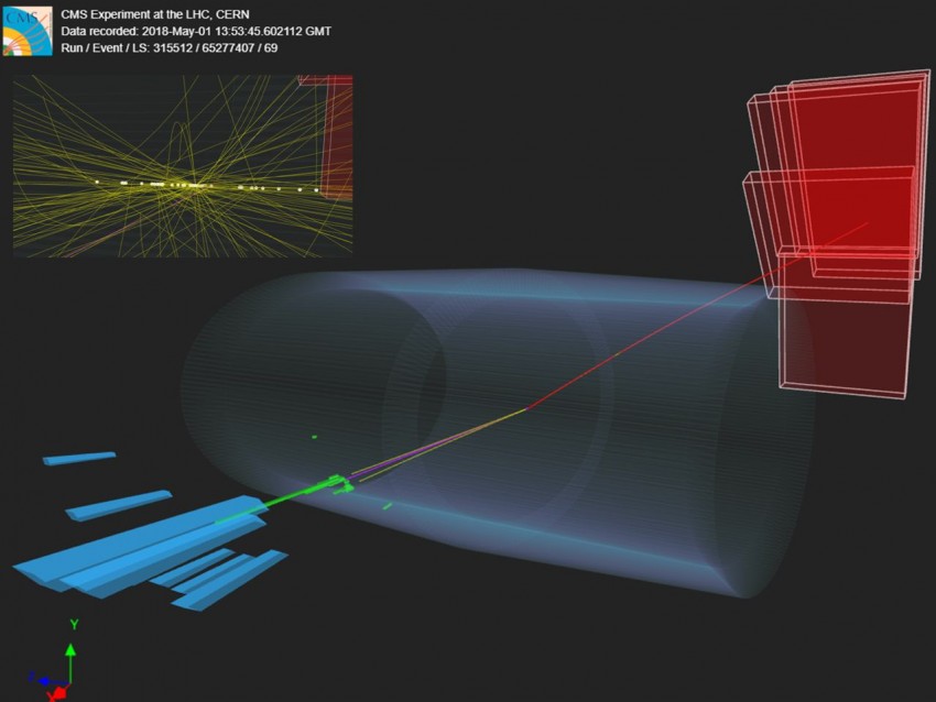 For the first time, tones formed from photons during proton collisions were observed