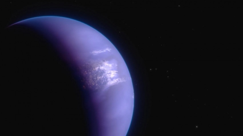 Thanks to Webb, it became possible to describe the weather on a distant exoplanet