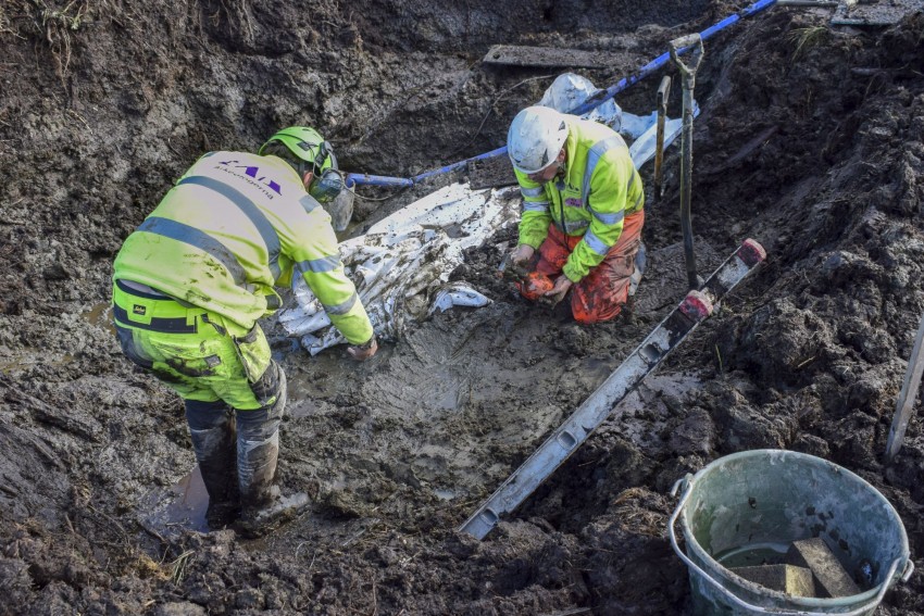 Unikatowy pochówek psa z epoki kamienia