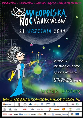 Zapraszamy na Małopolską Noc Naukowców 2011