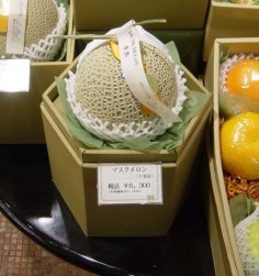 Japońskie melony na prezent© Bobak Ha&rsquo;Erilicencja: Creative Commons